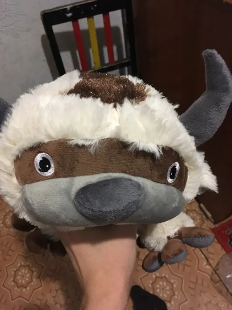 [Забавный] 45 см аниме Kawaii Avatar Last Airbender Appa плюшевая игрушка мягкие игрушки животные
