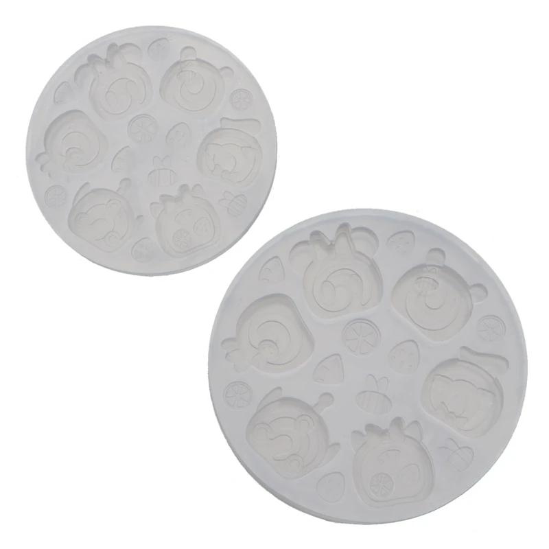 

Candy Chocolate Food Dessert Crystal Epoxy Resin Mold Cake Roll Silicone Mould