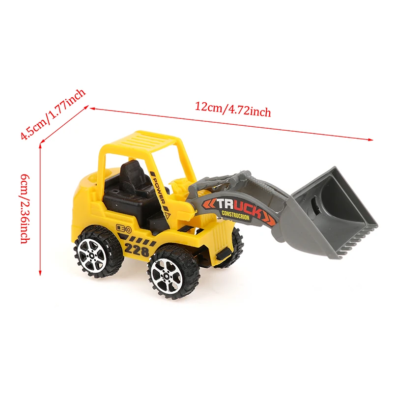 1 шт Детские Имитационное моделирование автомобиля игрушечный экскаватор модели