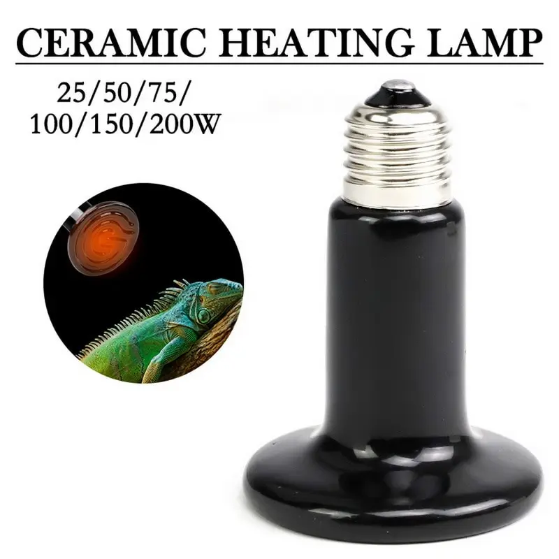 

Far Infrared Pet Heating Lamp Ceramic 220V Pet Heating Lamp Light Bulb Pet Brooder Chickens Reptile Lamp 25W 50W 75W 100W