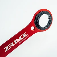 zrace 4 in 1 bottom bracket wrench tool compatible with sram dub bsa fc 25 fc 24 cnc al7075 dub bsa tools