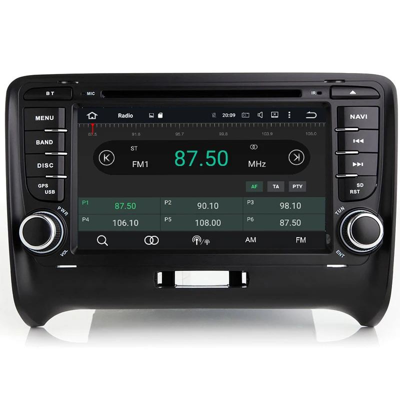 Автомобильный DVD-плеер 8 ядер Android 9 0 GPS для Audi TT радио стерео мультимедиа 4 Гб ОЗУ 64