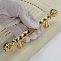 golden luxury wardrobe cupboard handle crystal and diamond handle dresser drawer pulls door cabinet knobs handle for home office