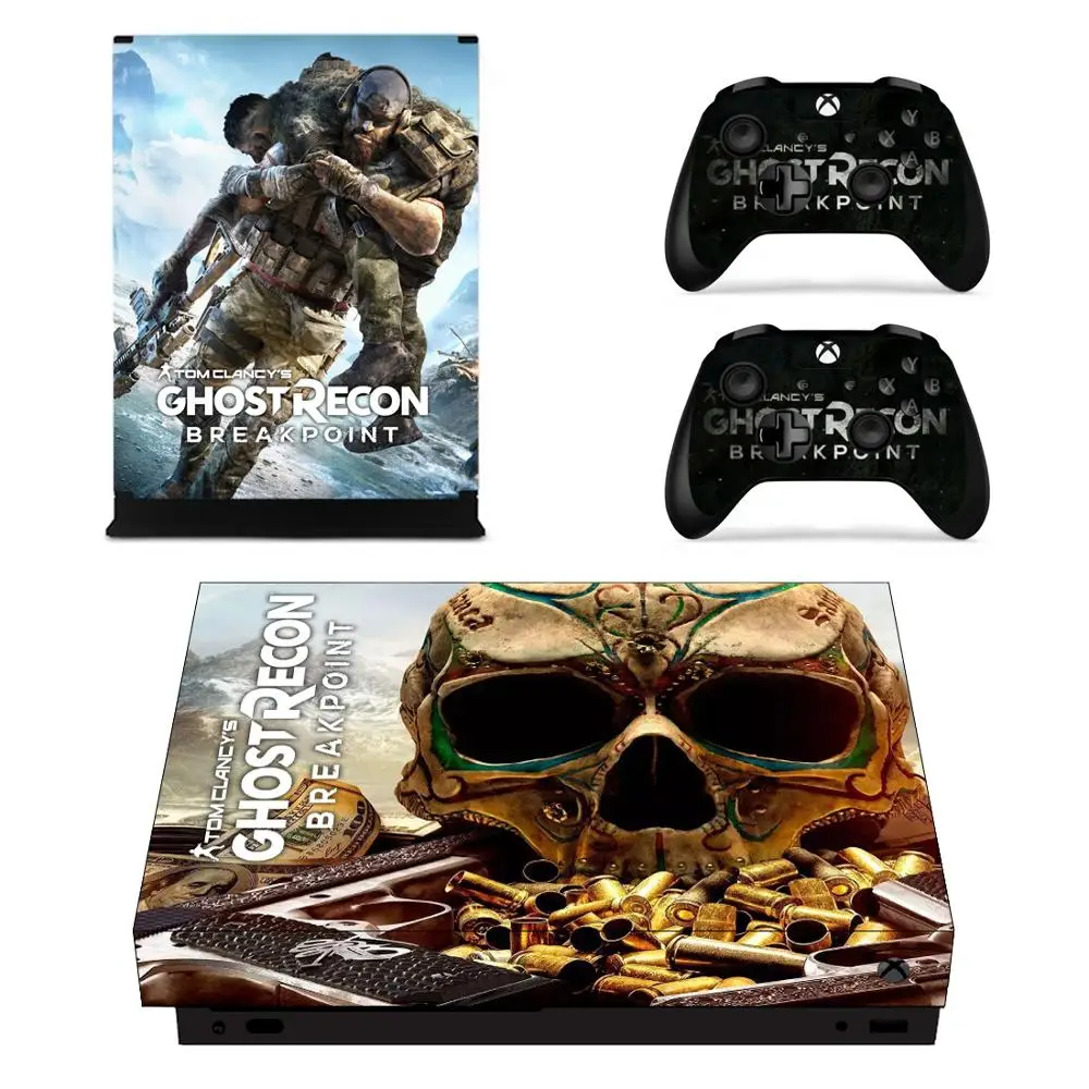 Наклейка s Tom Clancy's Ghost Recon: точка останова для Xbox One X виниловое покрытие