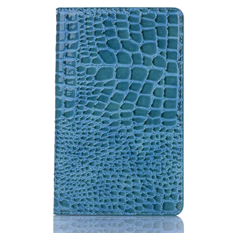 Высококачественный однотонный чехол для samsung Galaxy Tab S 10," T800 T805, подставка для планшета, откидная крышка, защитная оболочка+ пленка для экрана+ ручка - Цвет: Blue