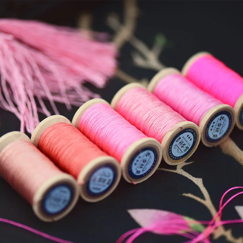 Рулон 0 3 мм нейлоновая плетеная проволока ручной работы кисти с китайским узлом