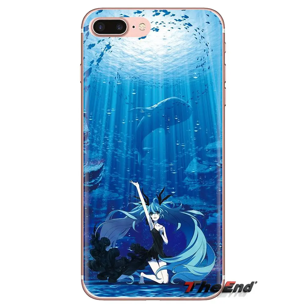 Dakimakura Japan Hatsune mi ku для Xiao 6 A1 Max x 2 5X 6X Red Note 5 5A 4X 4A A4 4 3 Plus Pro прозрачный чехол из ТПУ |