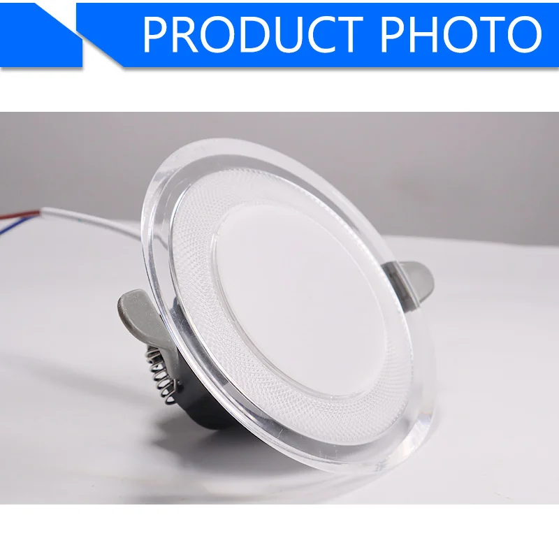 Nuevo Downlight 3W 5W led de techo downlight AC220V seis colores proyector descendiente de led empotrado cocina sala interior empotrada Luz