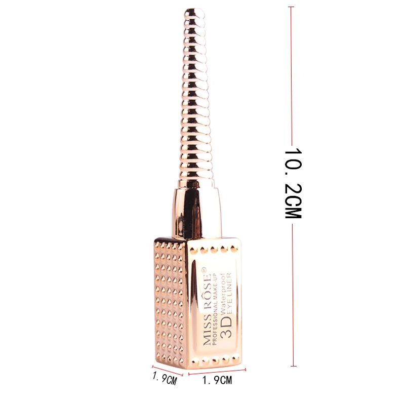 

Miss Rose Makeup Eyeliner set Liquid Makeup Kit Cosmetic Liquid Eyeliner 3D Waterproof Eyeliner Long-Lasting Liquid Eyeliner set