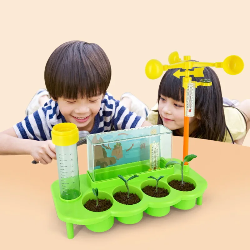 

Kids DIY Weather Report Plantation Science Intellectual Toys Set for Children Science Experiment STEM Educational Toys Gift