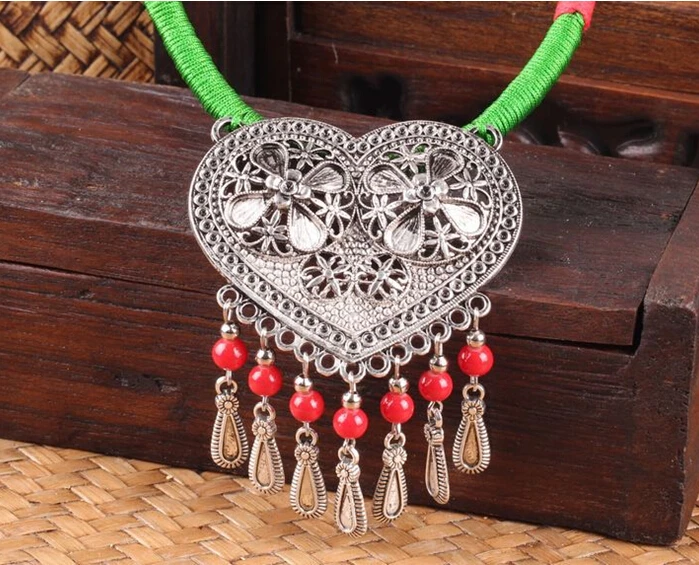 Этнические украшения ожерелье в этническом стиле юньнань этнические новое