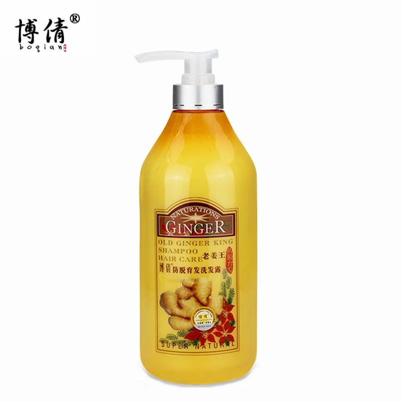 Шампунь для волос BOQIAN Ginger против выпадения перхоти улучшения зуда кожи головы