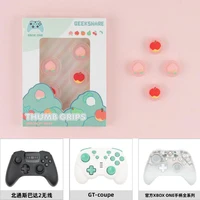 protector skin fruit cherry pear orange thumb stick grip cap joystick cover for xbox one gt coupe controller case