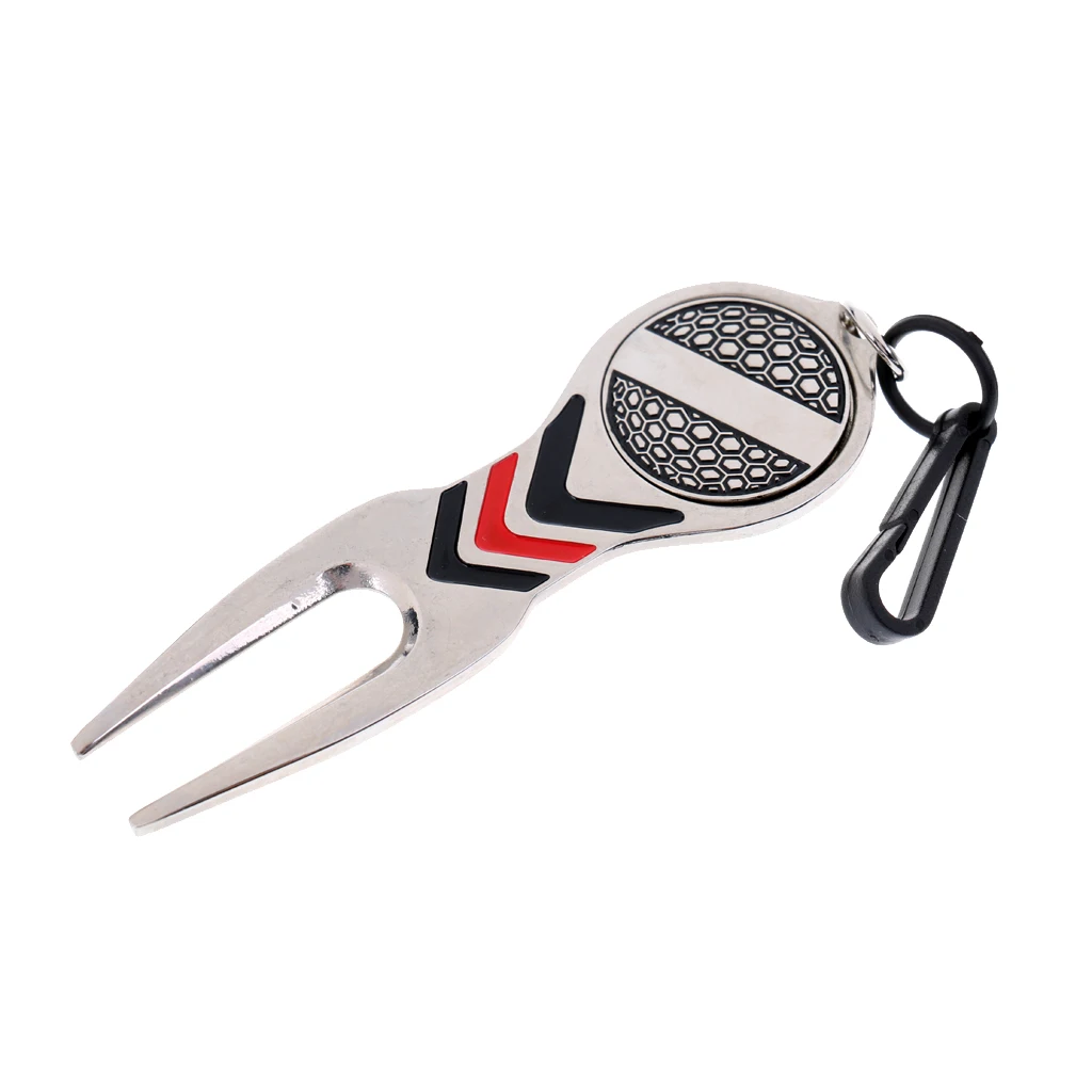

Portable Lightweight Alloy Golf Divot Repair Tool And Magnetic Accessories