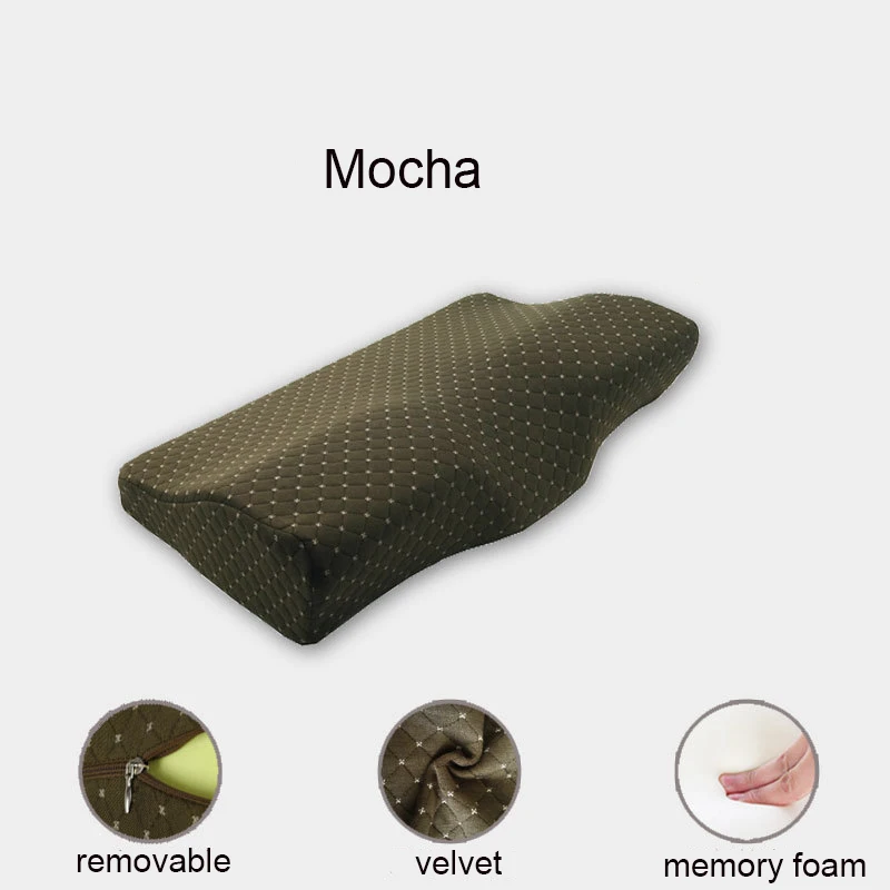 Ортопедические подушки для шеи с эффектом памяти ортопедические медленным