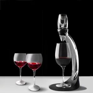 Волшебный винный декантер набор для вина с декантером Mini Essential Red wine Быстрый аэратор  Tower с держателем подставка для фильтра обеденный бар