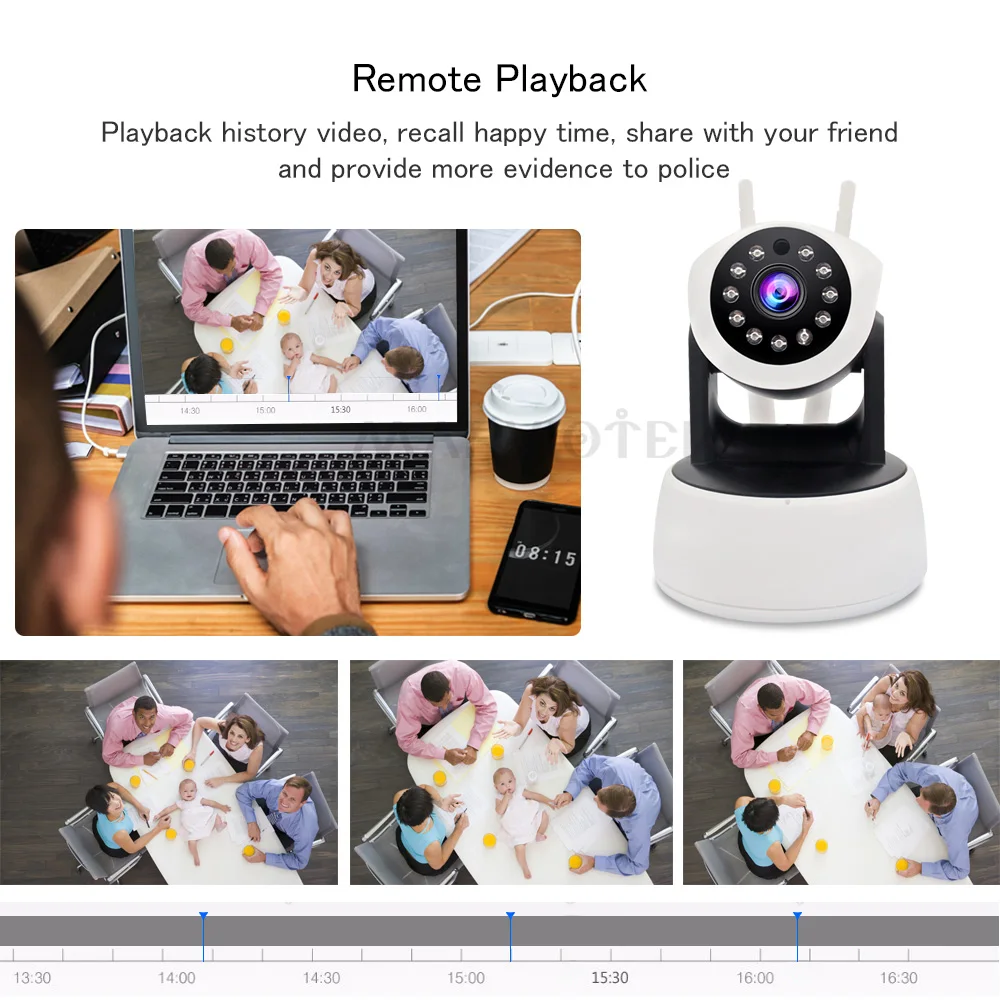 1080P Беспроводная ip-камера wi-fi HD камера видеонаблюдения мини-наклон 360 градусов