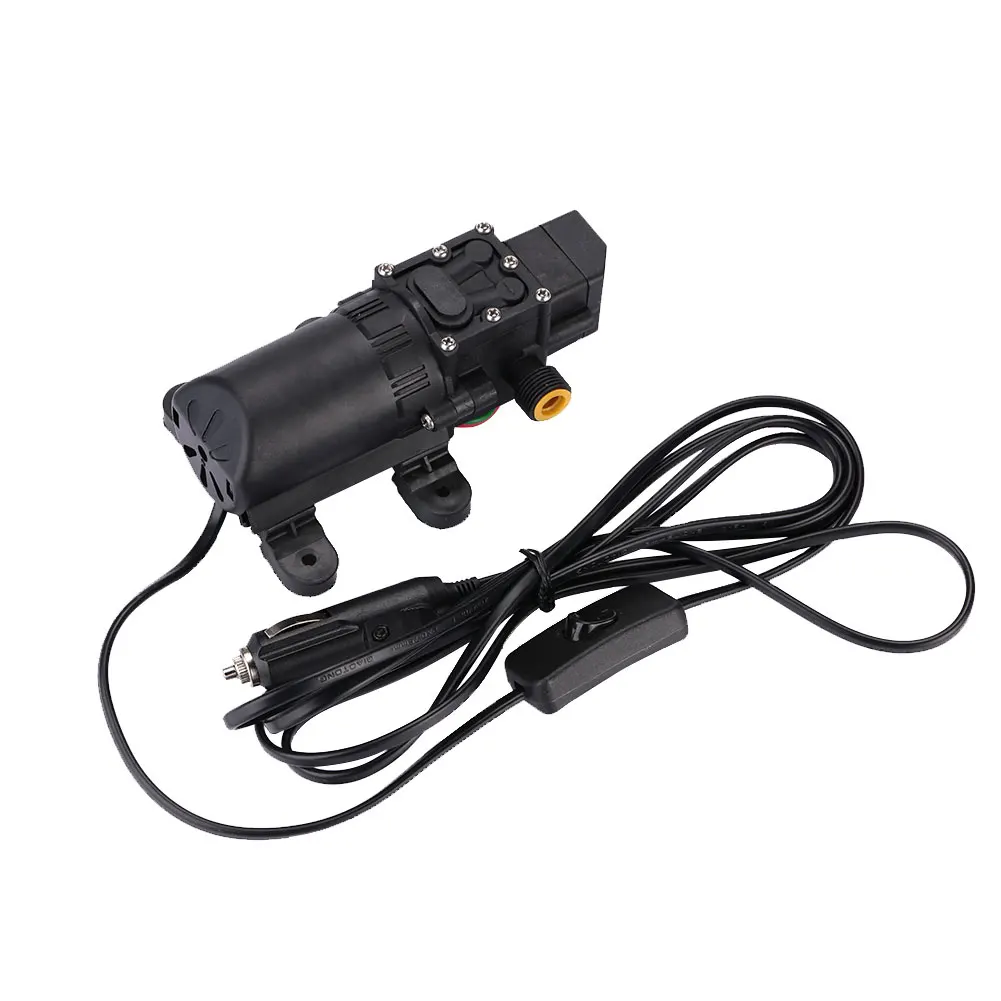 Купить Портативный прочный автомобильный насос для мойки, Электрический мойщик высокого давления, 12 В постоянного тока, 130 фунтов на квадратный дю...
