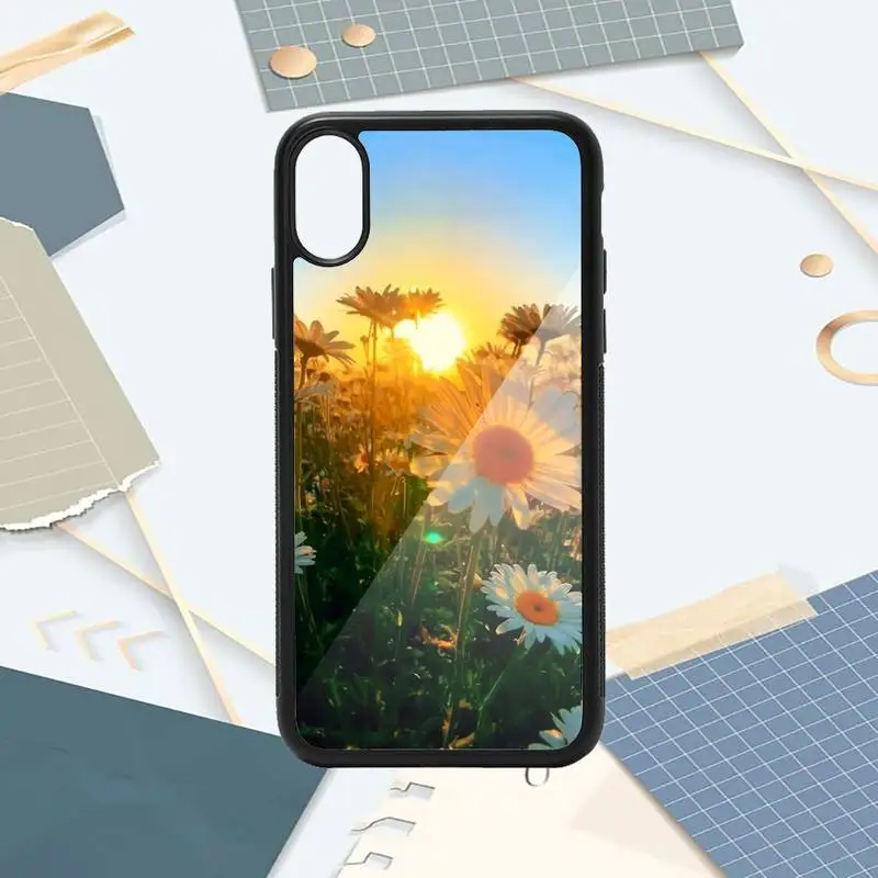 

Sunflower flower plant Phone Case PC for iPhone 11 12 pro XS MAX 8 7 6 6S Plus X 5S SE 2020 XR