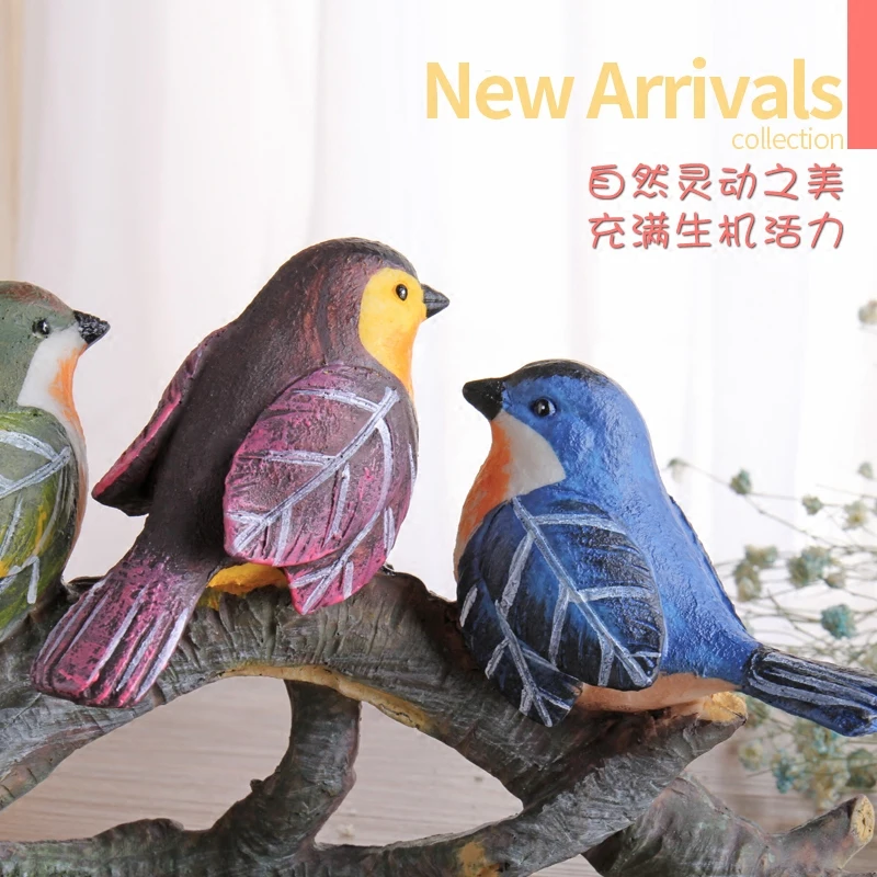 

AMERICAN CREATIVE HOME DECORATION DECORATION WINE CABINET LIVING ROOM SAMPLE ROOM CRAFTS OFFICE NUTS BIRDS