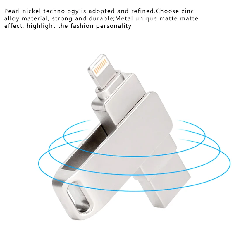 XGEGXE Usb флешка Флешка для iPhone 6/6s/6Plus/7/7Plus/8/X Usb/Lightning iOS 2 в 1 запоминания файлов данных |