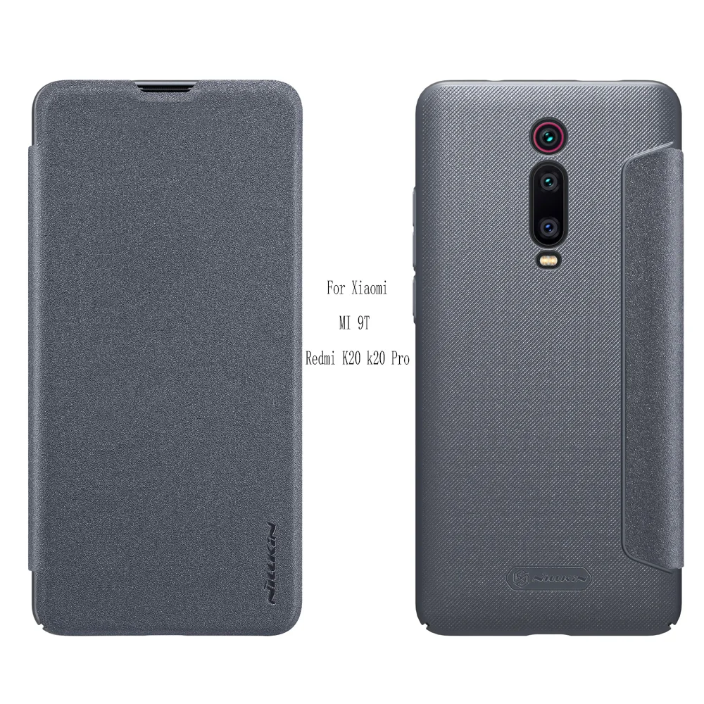 Чехол NILLKIN для Xiaomi redmi K20/K20 Pro блестящий флип чехол из искусственной кожи откидной