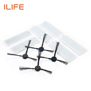 ILIFE A7 A9s фильтры и запасные боковые щетки наборы для робота-пылесоса