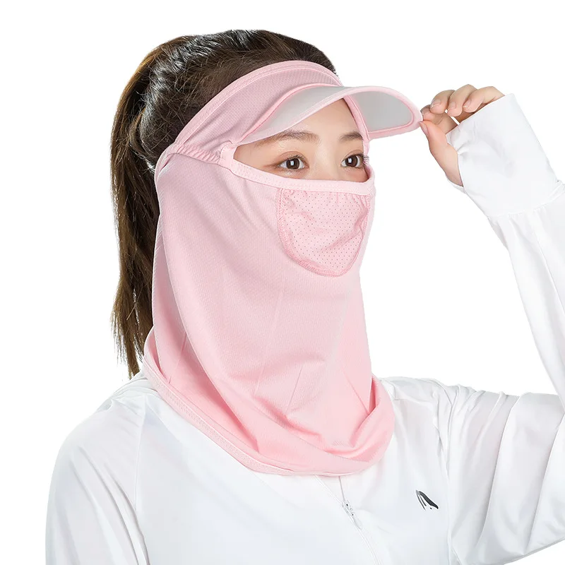 

Летняя Солнцезащитная маска от солнца, маска из вискозы для мужчин и женщин, Мужская Полнолицевая маска для шеи, дышащая тонкая маска с защи...