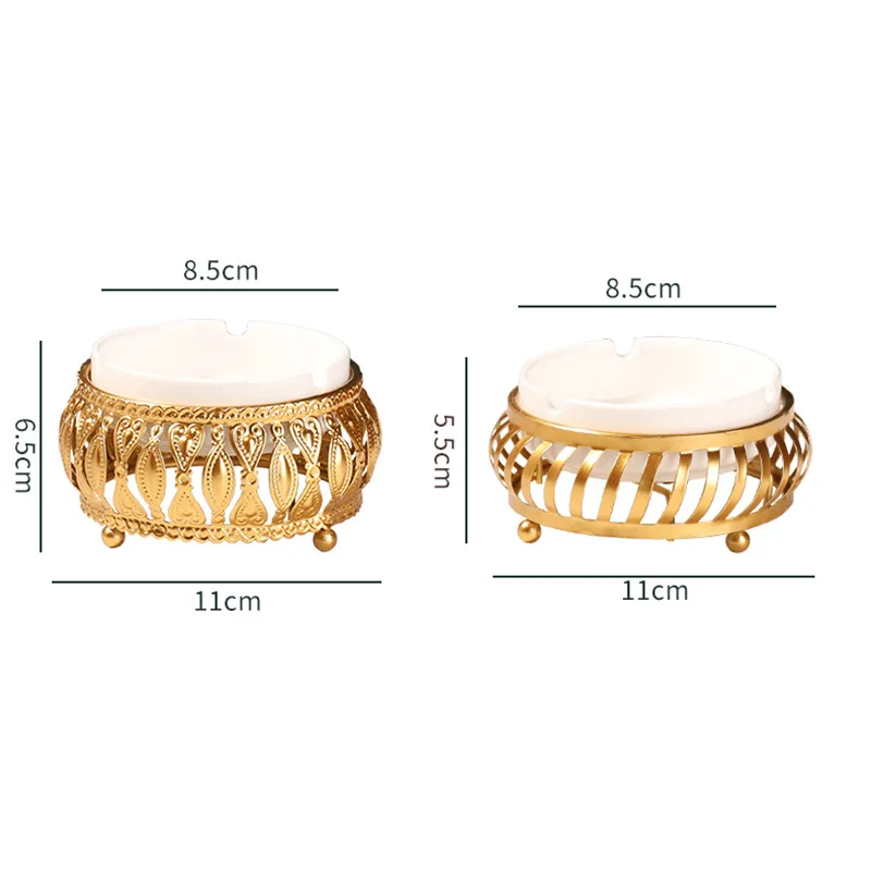 

Personality trend decoration, home living room creative ceramic ashtray, office desktop ashtray,