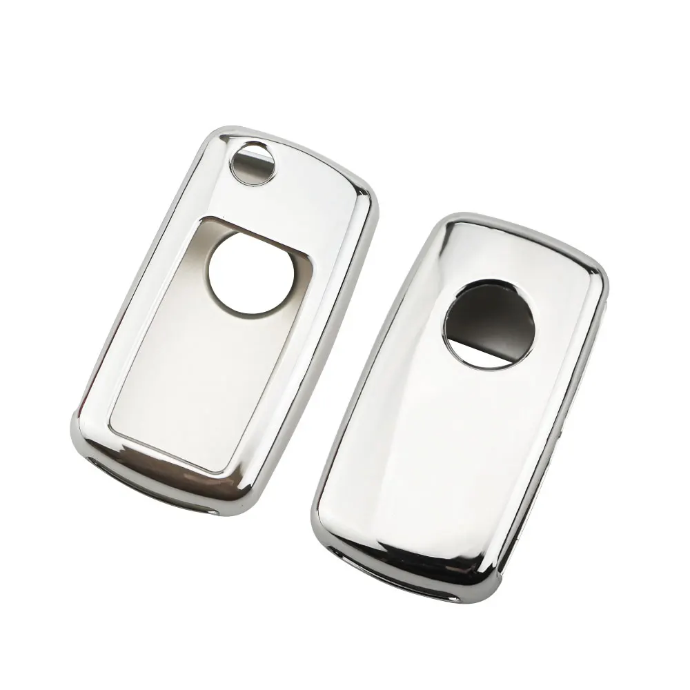 Carmilla TPU Car Folded Key Protector Case for VW Golf Bora Jetta POLO Passat Skoda Superb Octavia Fabia Seat Ibiza Leon | Автомобили и