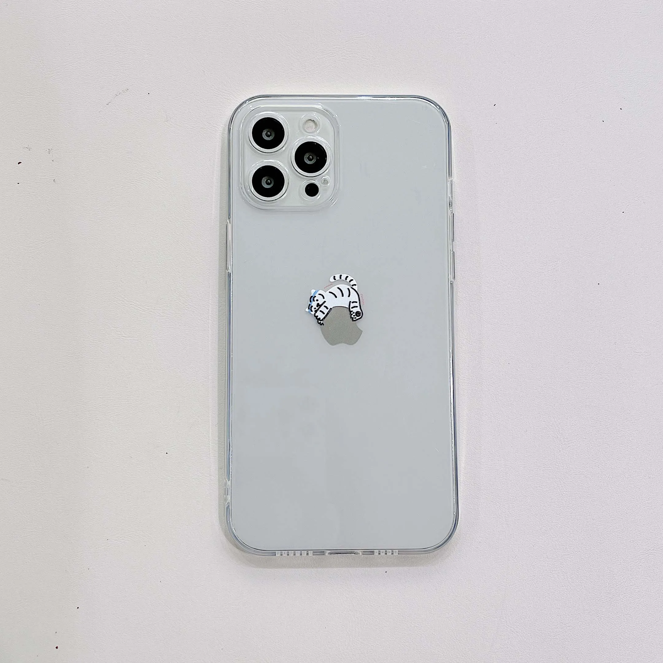 Милый милый силиконовый мягкий чехол для телефона Ins jane с мультяшным тигром