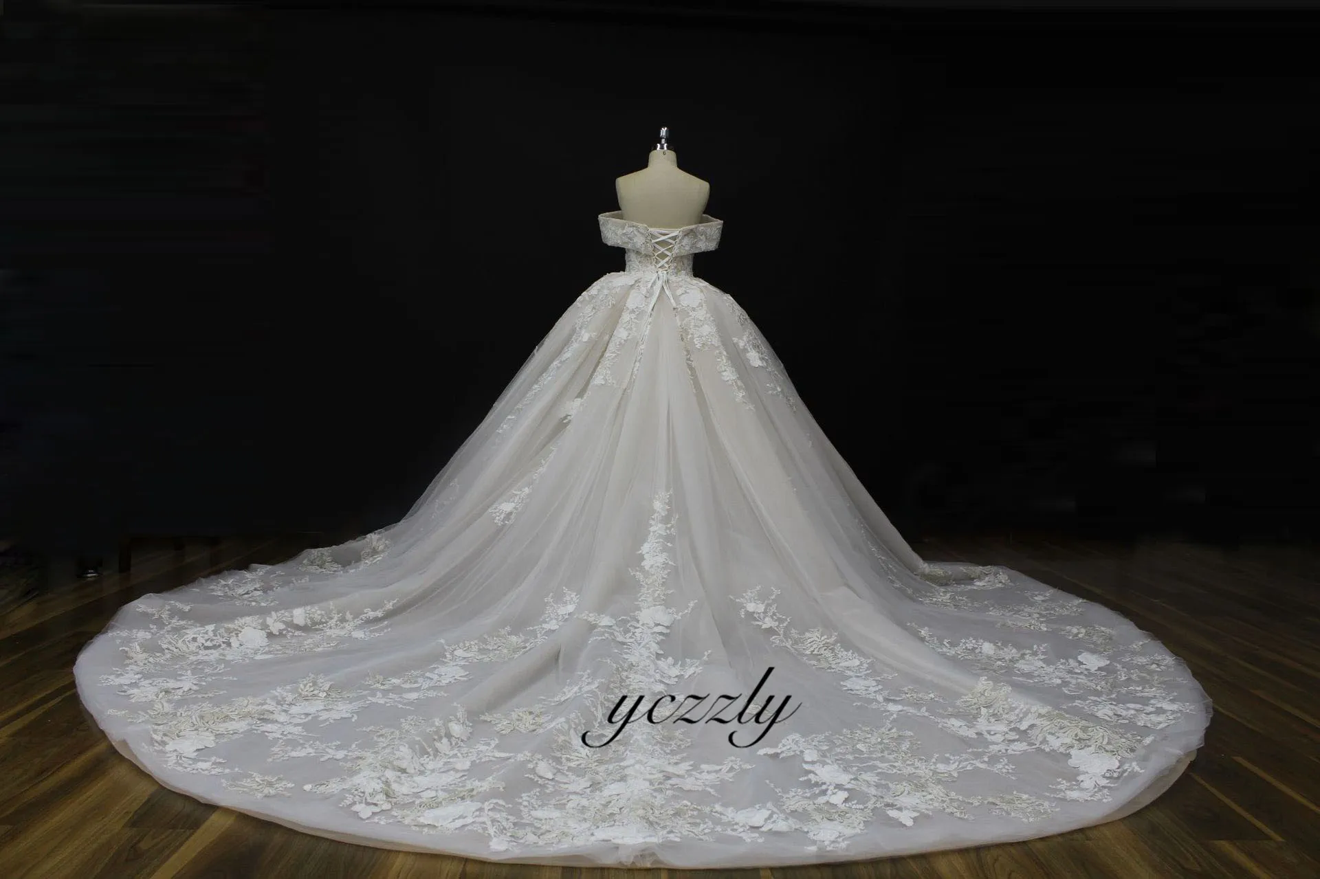 Роскошное бальное платье без бретелек Robe De Mariee свадебные платья принцессы Дубай