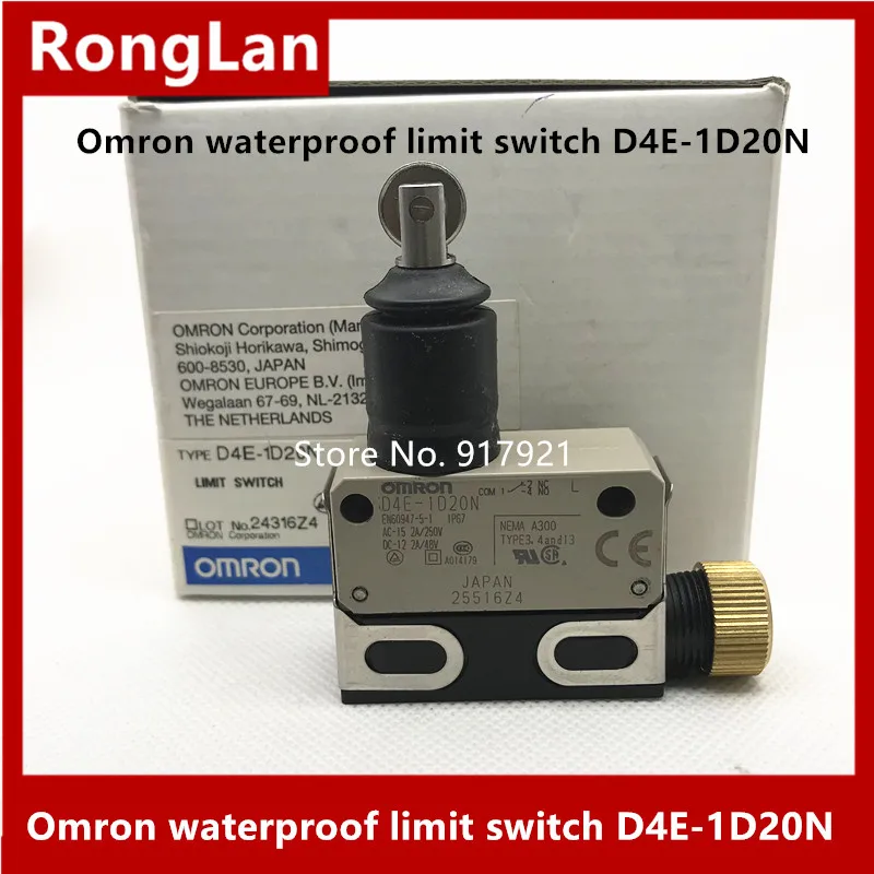 Поставка новых оригинальных водонепроницаемых концевых выключателей OMRON в