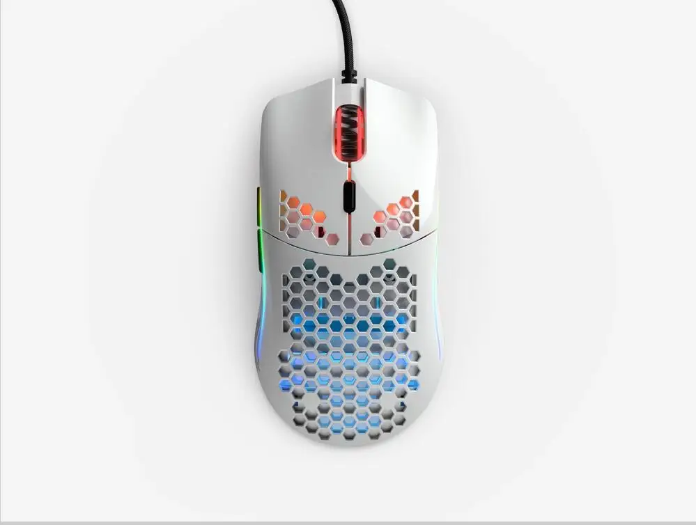 Мышь славных игровая модель с круглым вырезом (маленький) белый Коврики (Branco