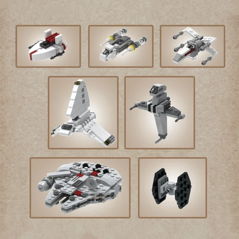 

DHL Mould Kin 21001 6388Pcs Star Toys MOC 5083 UCS Nebulon-B Medical Frigate Model Building Blocks Bricks Kids Christmas Gifts