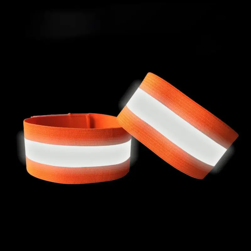 

2 шт./компл. ремень-браслет, регулируемый наручный ремень, предупреждающий браслет на плечо и лодыжку, браслет для ночного бега