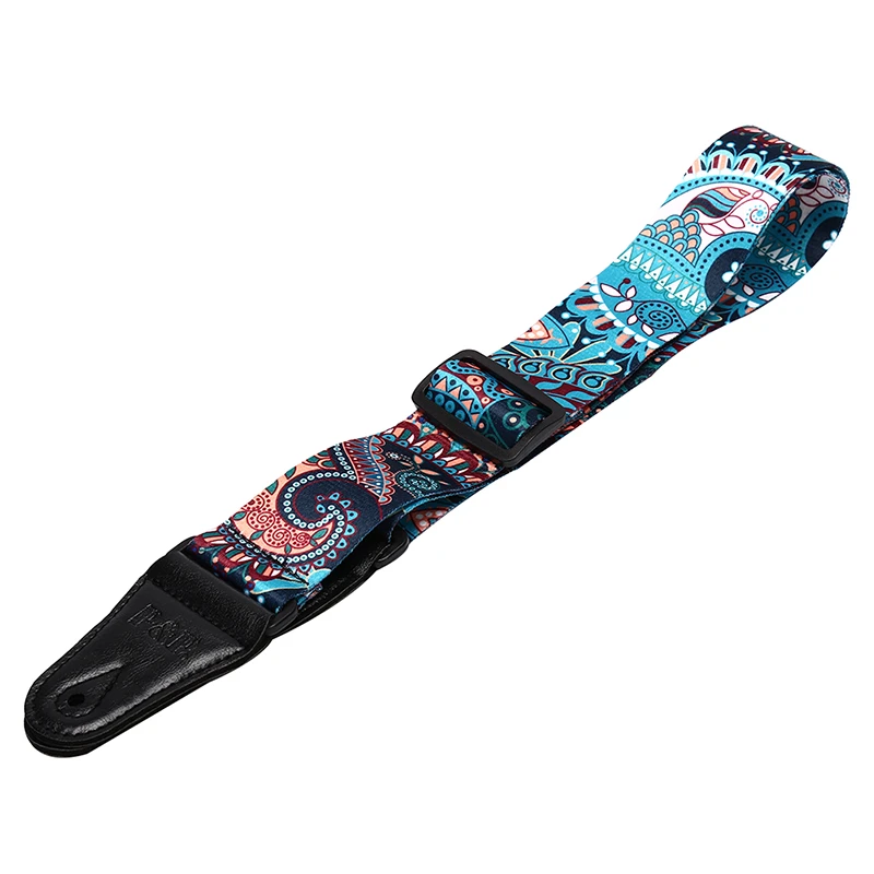 

4 Kinds Of High Quality Electric Guitar Color Belt Guitar Strap Personalized Printing Guitar Bass Strap Guitar Accessories