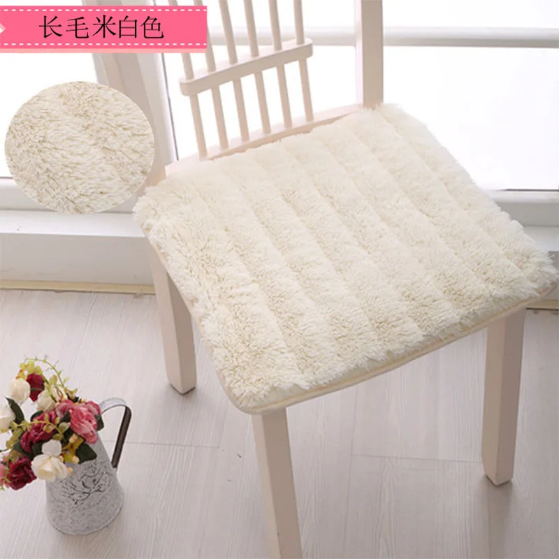 Красивый плюшевый коврик на спинку стула Лидер продаж подушки сиденья кухонные