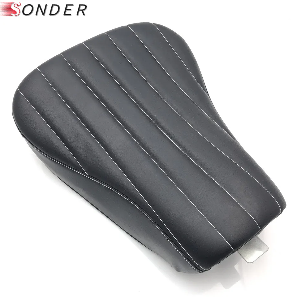 Для Harley Sportster Forty Eight XL XL1200 883 72 48 2004-2019 2018 2017 2016 2015 Кожаная подушка для водителя Solo