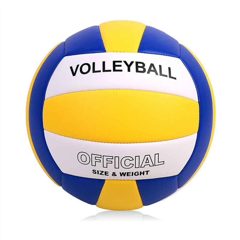 Lightweight Volleyball Indoor Training Ball Soft Touch Outdoor Wear-resistant Volleyball Size 5 Students Adults Beach Play Games