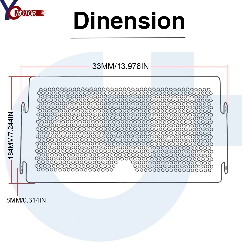 

For YAMAHA MT-07 FZ-07 XSR700 2014-2016 2015 Motorcycle Radiator Guard Grille Grill Cover Protector MT 07 FZ 07 MT07 FZ07 xsr700