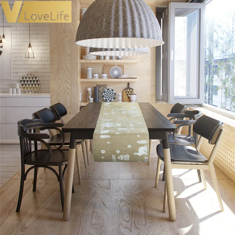 Пасхальная скатерть для стола пасхальные украшения салфетка чая кофе кухни