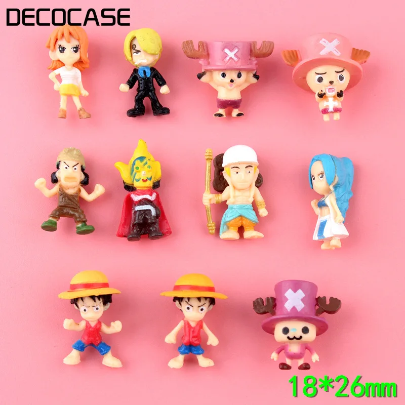 DECOCASE 11 шт./партия Япония одна деталь Аниме фигурки миниатюры Slime Шарм ремесла