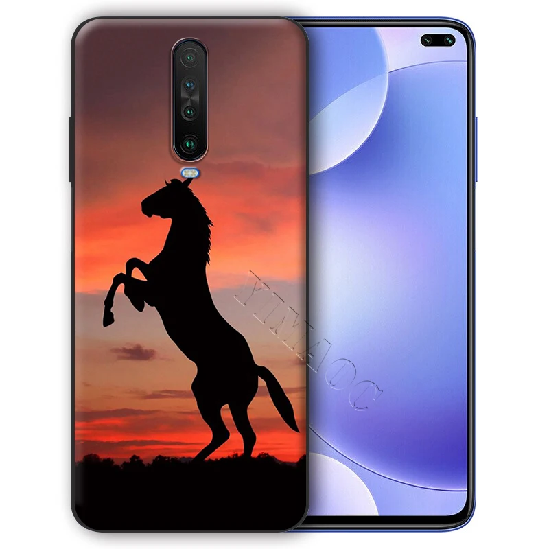 Чехол Running Horse для Xiaomi Redmi Note 4 4x 4a 5 5a 6 8 8A MI 9 9s 10 8T K30 Pro Max Lite Plus | Мобильные телефоны и