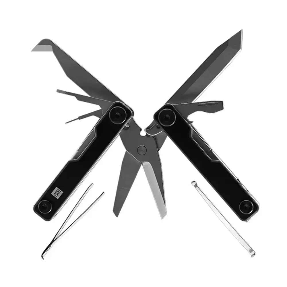 

Брелок для ключей HUOHOU, портативный многофункциональный инструмент Многофункциональный складной нож, инструменты для кемпинга