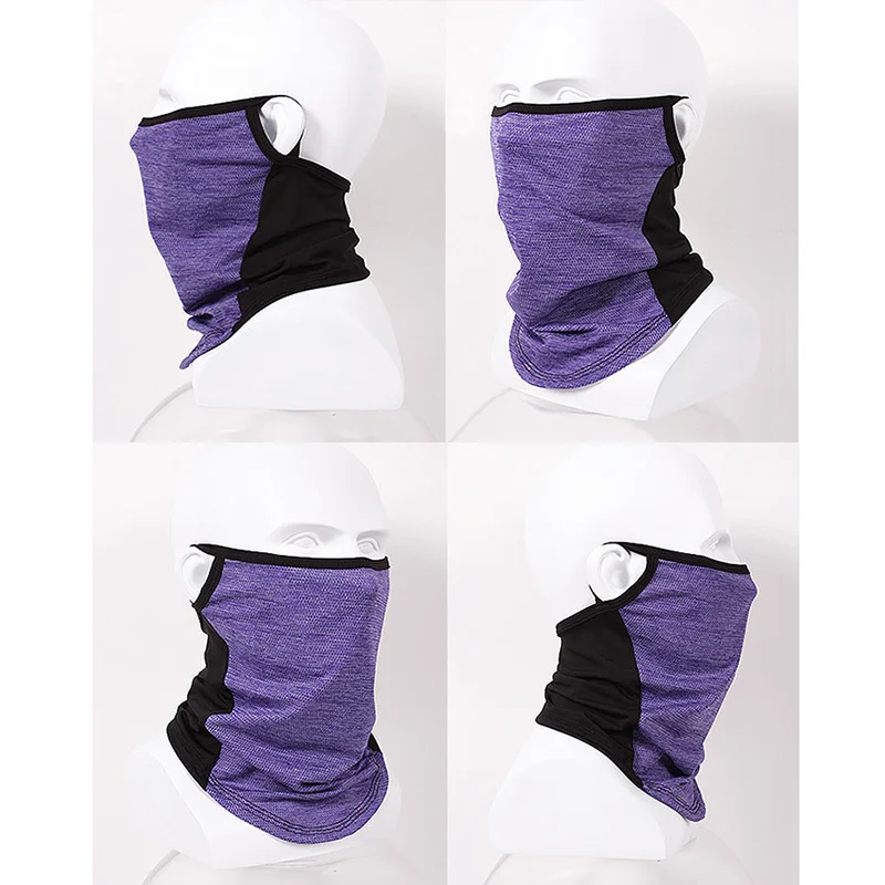 

Face Cover Bandanas UV Protection Neck Gaiter Scarf Headwear Anti Dust for Outdoors Sports -OPK