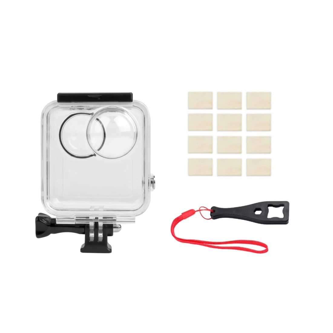 

40m Underwater Waterproof Camera Housing Case Diving Shell Protective Cover Box for GoPro Max Panoramic Action Camera Sport