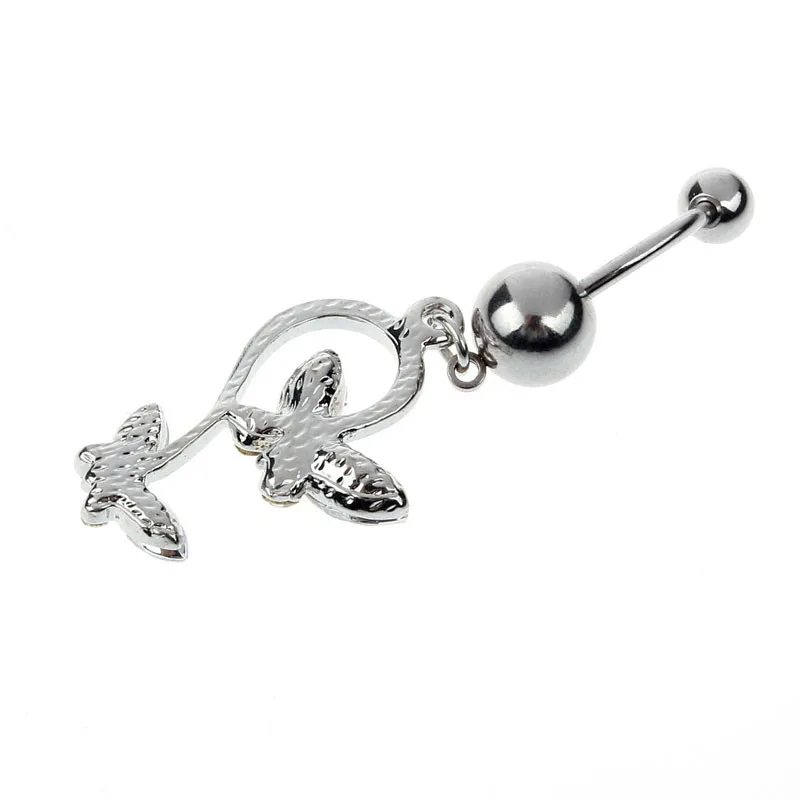 Стильные Ювелирные колокольчики со стразами бабочка болтающаяся подвеска