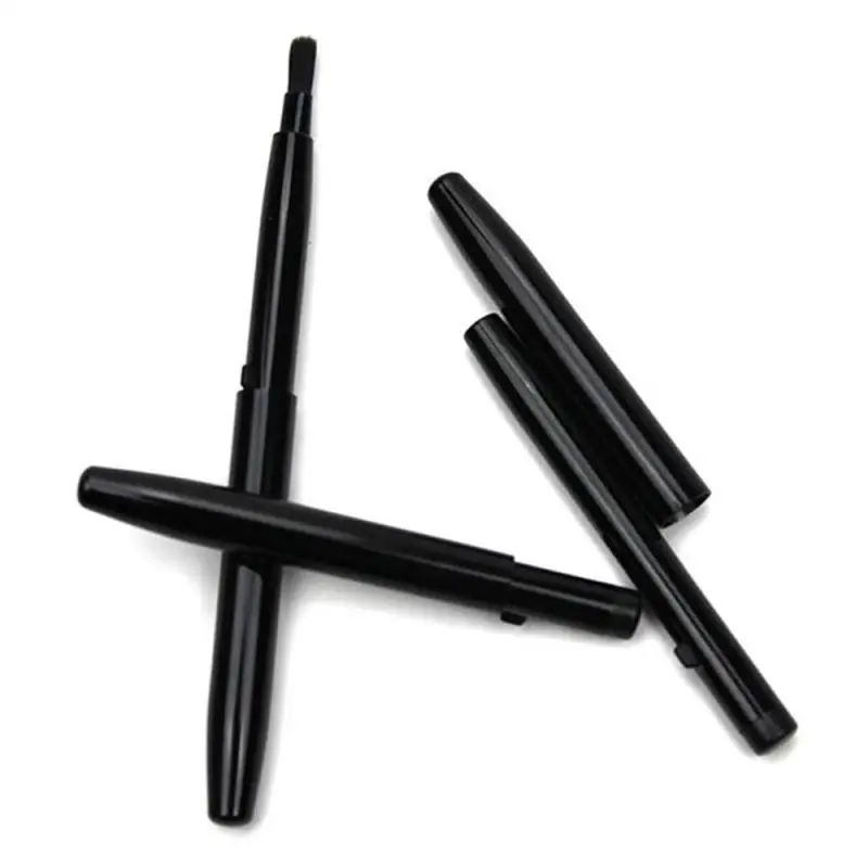 Новинка 2019 портативная кисть для губ черного цвета с крышкой профессиональная