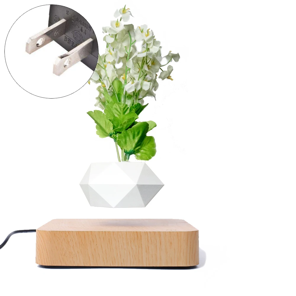 TYPE C --US PLUG Прямая поставка подвесной цветок горшок высокотехнологичный подарок на день рождения плантаторы горшках горшок для садового растения бонсай украшения для дома на Рождество - Цвет: TYPE C --US PLUG
